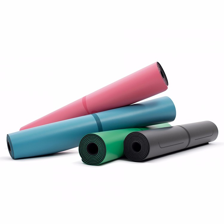 classic natural pu rubber yoga mat