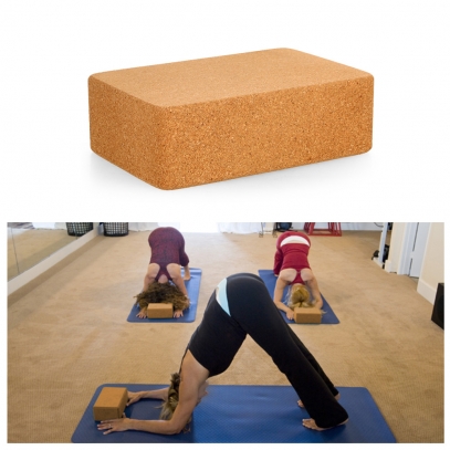 Cork Yoga block