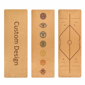 rubber cork yoga mat