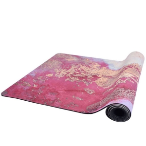 suede yoga mat