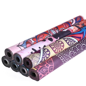 yoga mats suede