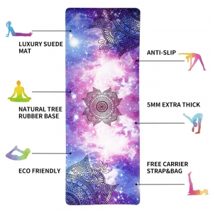 suede yoga mats