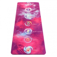 non-skid suede yoga mats