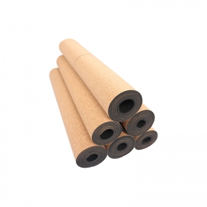 rubber cork yoga mat