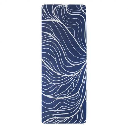 Suede yoga mat