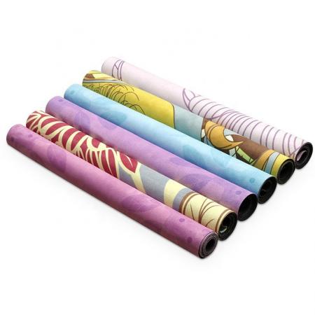 rubber suede Yoga Mats