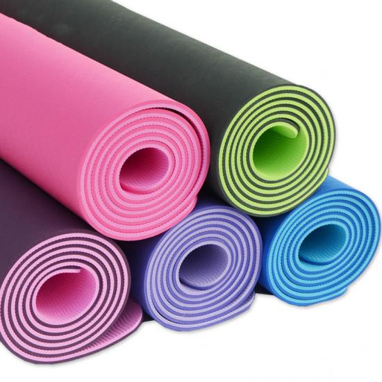 Eco-Friendly Extra 6mm Thick Travel TPE Yoga Mat - Secondpageyoga.com