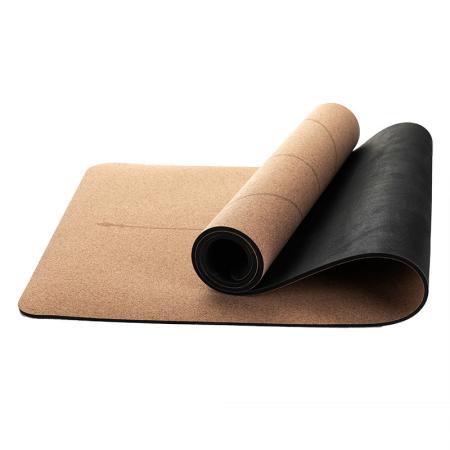 rubber cork yoga mat