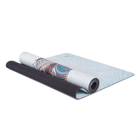 microfiber rubber yoga mat