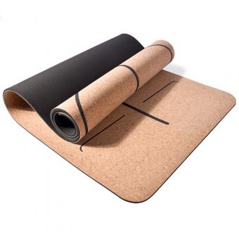 rubber cork yoga mat