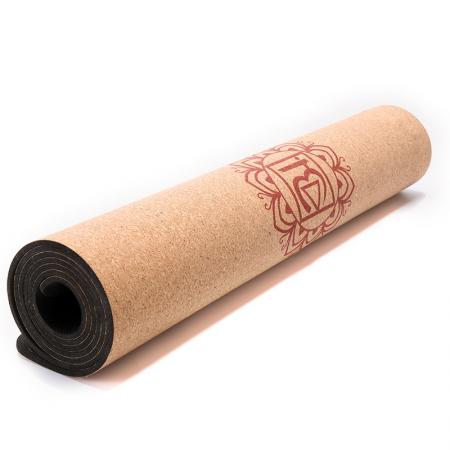 rubber cork yoga mat