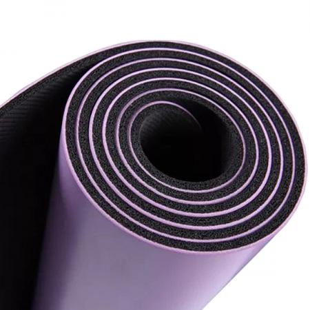 Natural rubber yoga mat