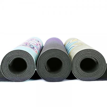 rubber yoga mat