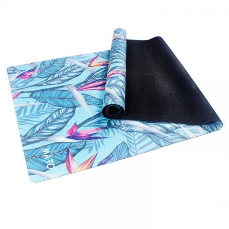 suede yoga mat