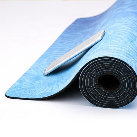 yoga mats suede