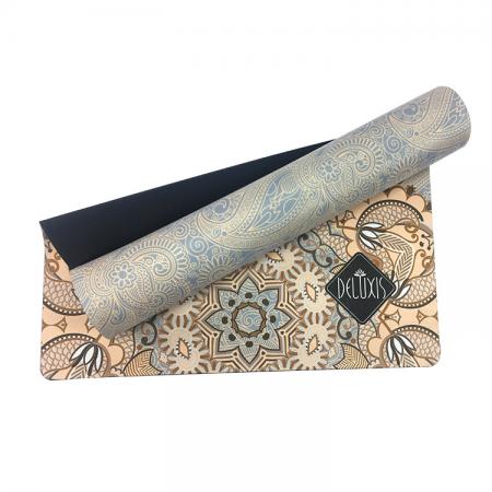 rubber suede yoga mats