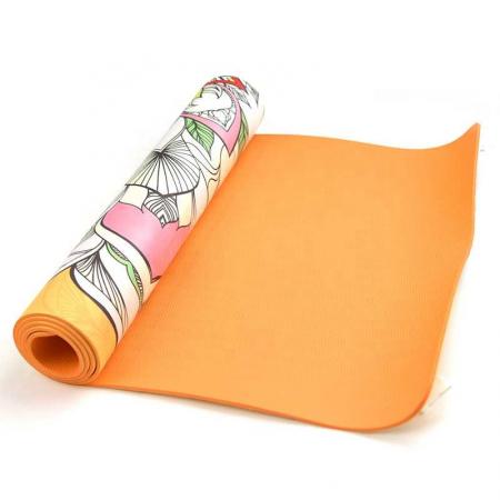 rubber suede Yoga Mats