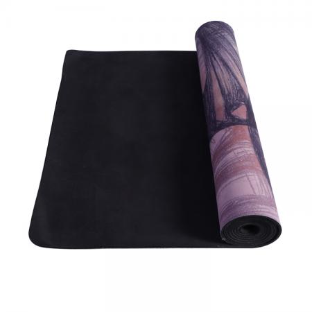 suede yoga mat