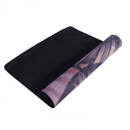 suede yoga mat