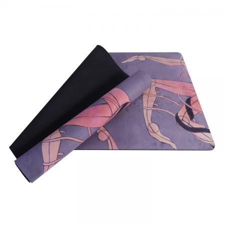 suede yoga mat