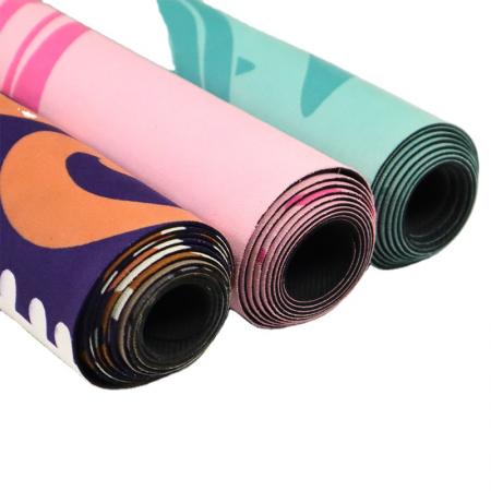 rubber suede Yoga Mats