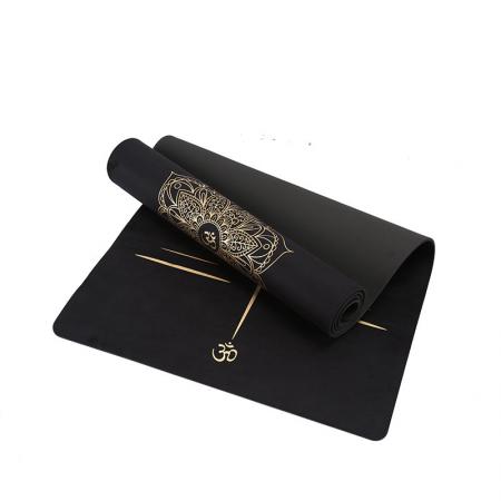 suede yoga mat