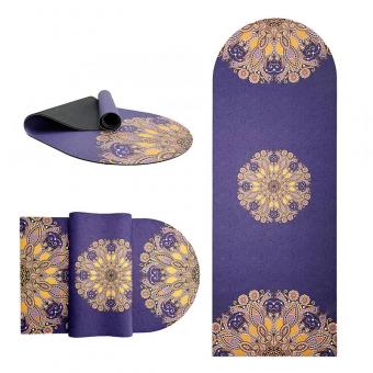 Suede yoga mats