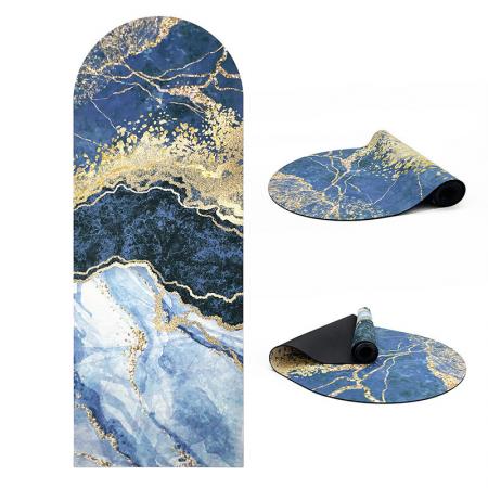 Suede yoga mats