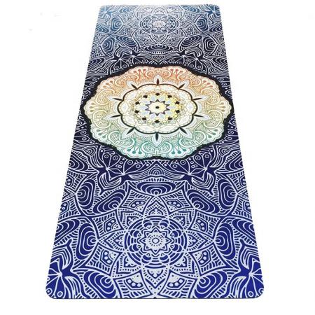 Suede yoga mats