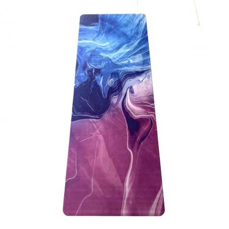 Suede yoga mats