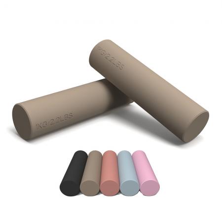Silicone Flat-End Dumbbell Weights