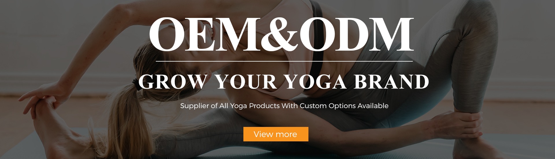 OEM/ODM yoga mats